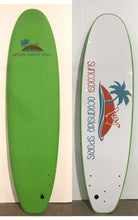 Load image into Gallery viewer, Soft Top Surfboard,7&#39;, GREEN
