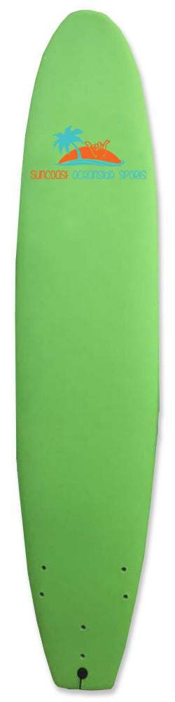 Soft Top Surfboard,7', GREEN
