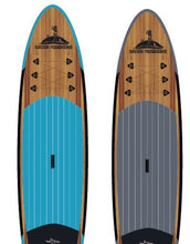 Load image into Gallery viewer, Inflatable Paddleboard, Premium Woodgrain, Teal
