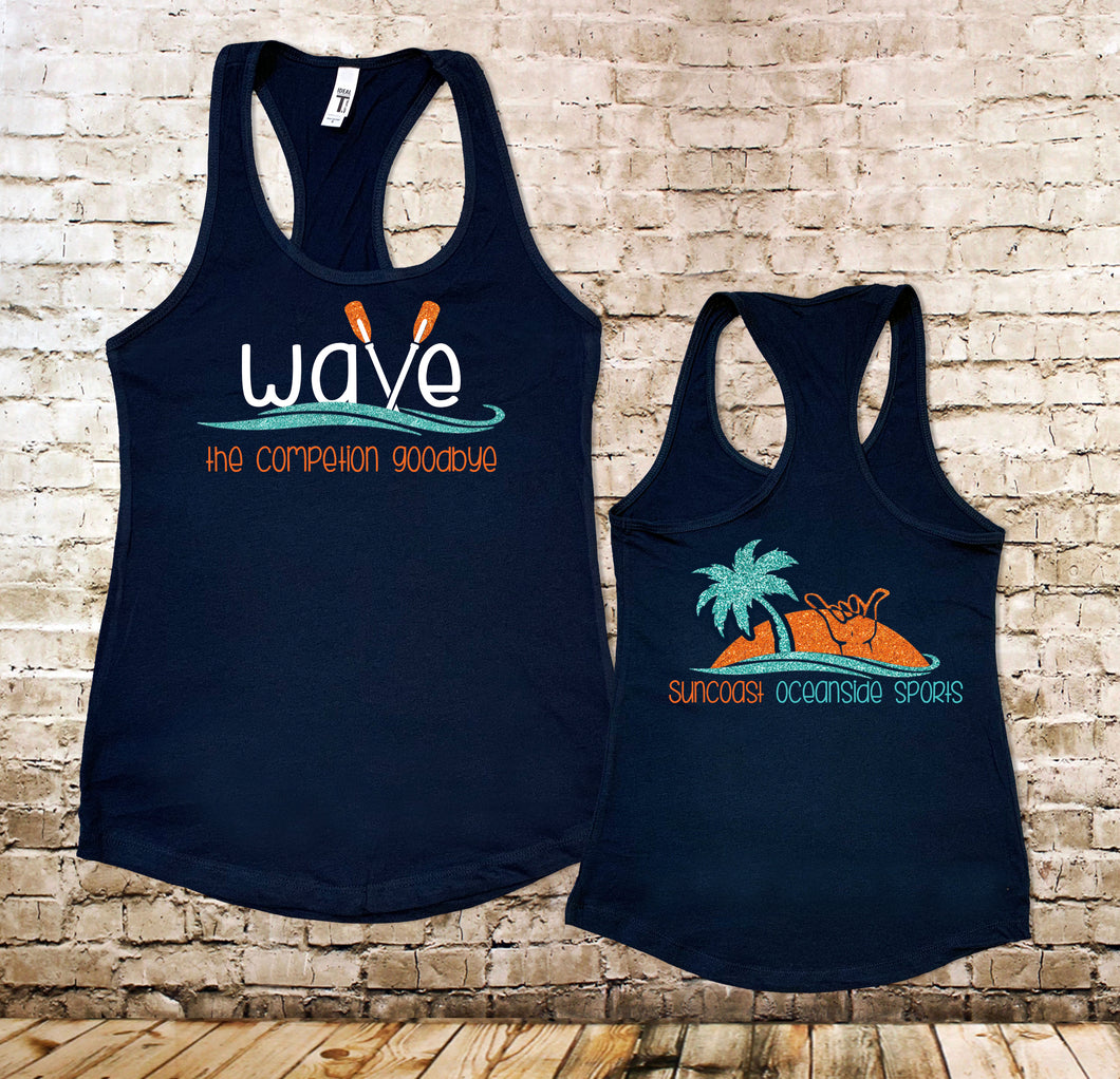 Wave the Competition Goodbye Women's Tank Top